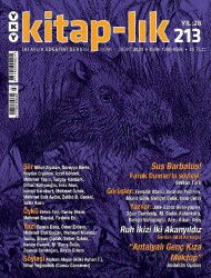 Kitap-lık 213 Ocak-Şubat 2021 - Yapı Kredi Yayınları (Dergi)