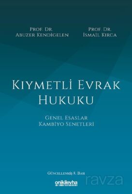 Kıymetli Evrak Hukuku - 1