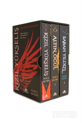 Kızıl İsyan Serisi Set (Pierce Brown) (3 Kitap Karton Kapak-Kutulu) - 1