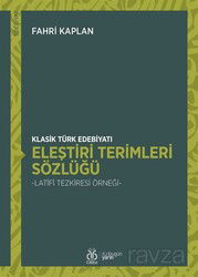 Klasik Türk Edebiyatı Eleştiri Terimleri Sözlüğü - DBY Yayınları