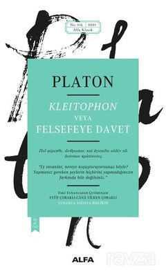 Kleitophon veya Felsefeye Davet - 1