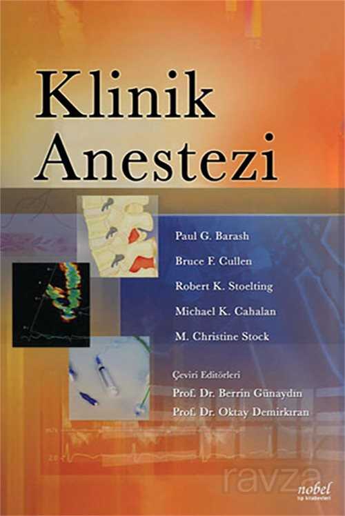Klinik Anestezi - Nobel Tıp Kitabevleri