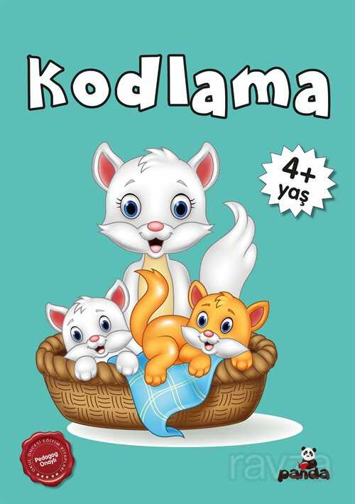 Kodlama (4+ Yaş) - Beyaz Panda Yayınları