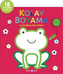 Kolay Boyama - Zıp Zıp Eğlence Resim Kitabım - Beta Kids