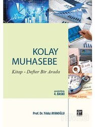 Kolay Muhasebe Kitap - Defter Bir Arada - Gazi Kitabevi