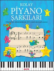 Kolay Piyano Şarkıları - Alfa Yayınları