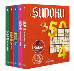 Kolaydan Zora Sudoku (5'li Set) - Girdap Kitap