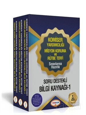 Komiser Yardımcılığı Misyon Koruma ve Rütbe Terfi Sınavlarına Hazırlık Soru Destekli Bilgi Kaynağı S - 1