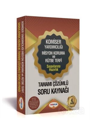 Komiser Yardımcılığı Misyon Koruma ve Rütbe Terfi Sınavlarına Hazırlık Tamamı Çözümlü Soru Kaynağı - 1