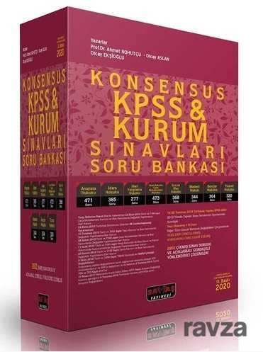 KONSENSUS KPSS ve Kurum Sınavları Soru Bankası Modüler Set 2020 - Savaş Yayınları