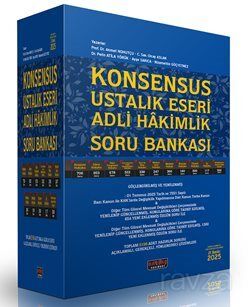 Konsensus Ustalık Eseri Adli Hakimlik Soru Bankası - 1
