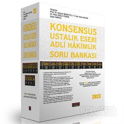 Konsensus Ustalık Eseri Adli Hakimlik Soru Bankası - Savaş Yayınları - Sınav Kitapları