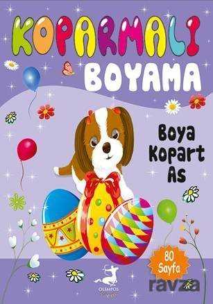 Koparmalı Boyama 4 - Olimpos Çocuk