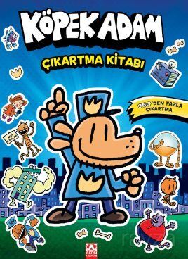 Köpek Adam Çıkartma Kitabı - 1