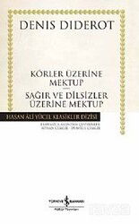 Körler Üzerine Mektup - Sağır ve Dilsizler Üzerine Mektup (Karton Kapak) - İş Bankası Yayınları