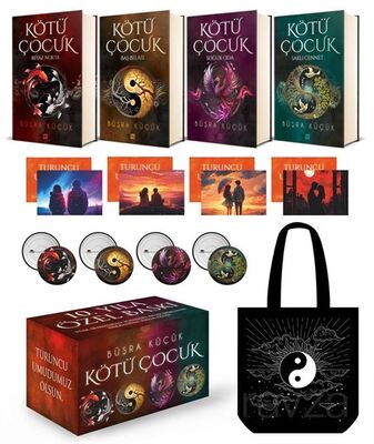 Kötü Çocuk Serisi 4 Kitap Takım (Kutulu Ciltli Set) - 1