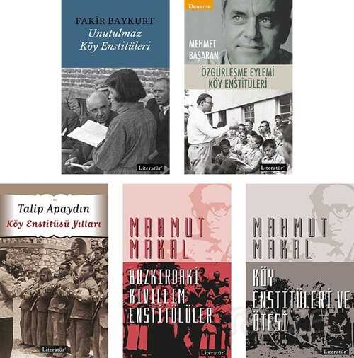 Köy Enstitüleri Seti (5 Kitap) - Literatür Yayınları