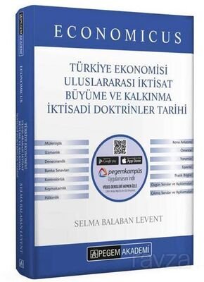 KPSS A Grubu Economicus Türkiye Ekonomisi, Uluslararası İktisat, Büyüme ve Kalkınma, İktisadi Doktri - 1