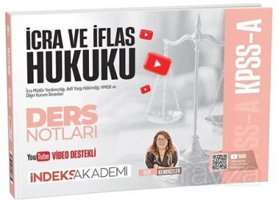 KPSS A Grubu İcra ve İflas Hukuku Video Ders Notlar - 1
