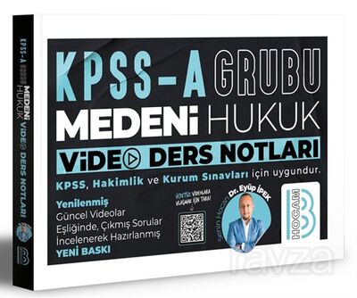 KPSS A Grubu Medeni Hukuk Video Ders Notları - 1