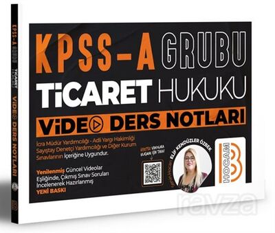 KPSS A Grubu Ticaret Hukuku Video Ders Notları - 1