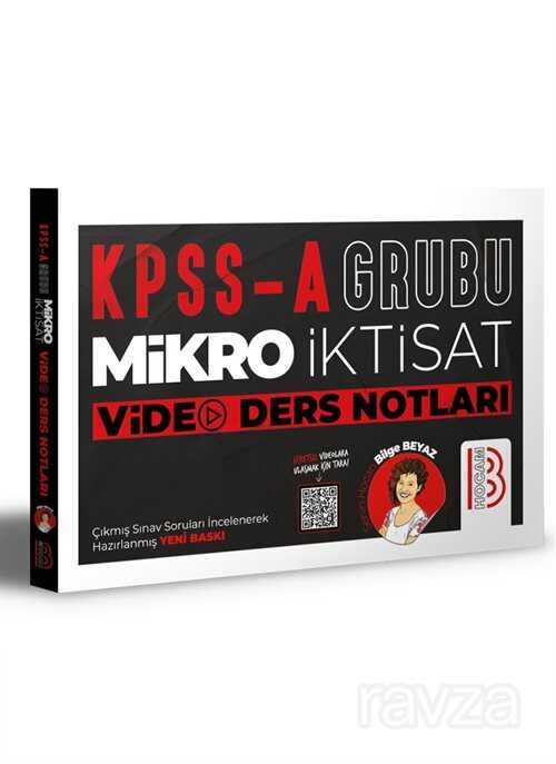 KPSS A Mikro İktisat Video Ders Notları - 1