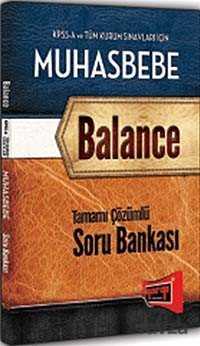 KPSS A Muhasebe Balance Tamamı Çözümlü Soru Bankası - 1