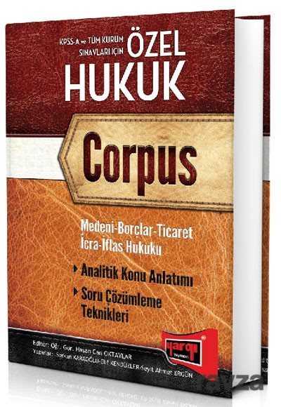 KPSS A Özel Hukuk Corpus Konu Anlatımlı - 1