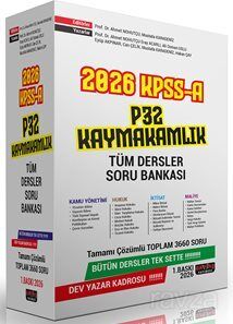 KPSS A P32 Kaymakamlık Tüm Dersler Konu Anlatımlı Modüler Set - Savaş Yayınları