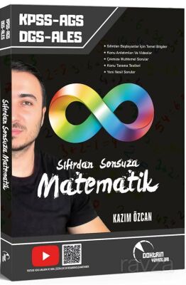 KPSS AGS DGS ALES Sıfırdan Sonsuza Matematik Konu Anlatımlı Soru Bankası (Video Takip Kitabı) - Doktrin Yayınları