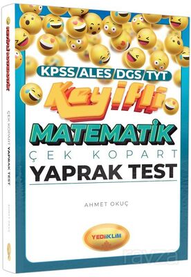 KPSS ALES DGS TYT Keyifli Matematik Çek Kopart Yaprak Test - 1