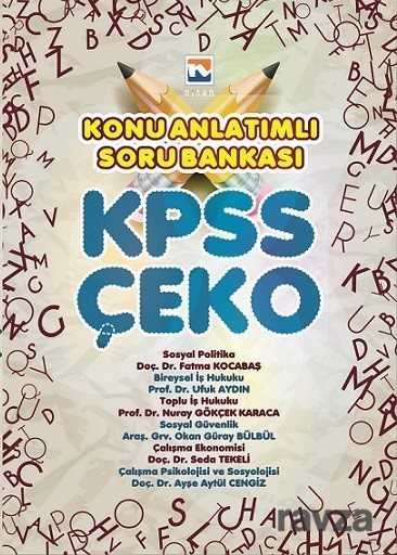 KPSS ÇEKO Çalışma Ekonomisi Konu Anlatımlı Soru Bankası - Nisan Kitabevi