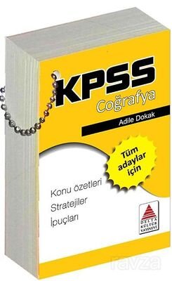 KPSS Coğrafya Strateji Kartları - 1
