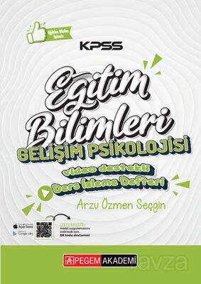 KPSS Eğitim Bilimleri Gelişim Psikolojisi Ders İzleme Defteri - 1