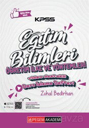 KPSS Eğitim Bilimleri Öğretim İlke ve Yöntemleri Ders İzleme Defteri - Pegem Akademi Yayıncılık (Sınav Kitapları)