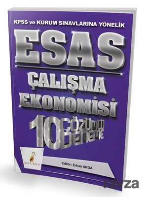 KPSS Esas Çalışma Ekonomisi 10 Çözümlü Deneme - Pelikan Tıp Teknik Yayınları