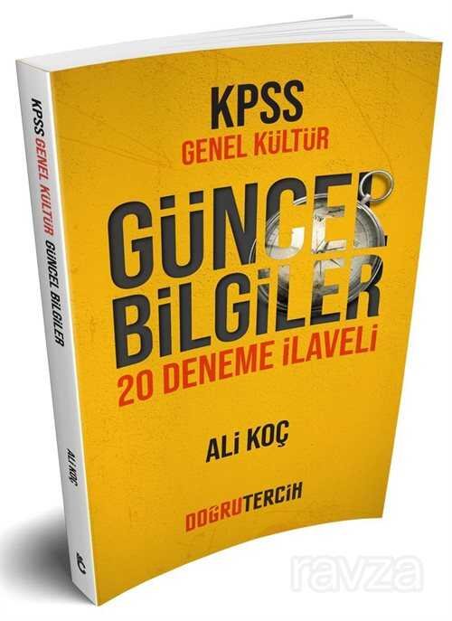 KPSS Genel Kültür Güncel Bilgiler 20 Deneme İlaveli - 1