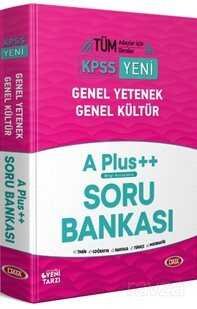 KPSS Genel Yetenek Genel Kültür A Plus ++ Soru Bankası - 1