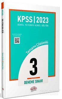 KPSS Genel Yetenek - Genel Kültür Tamamı Çözümlü Fasikül 3 Deneme Sınavı - 1