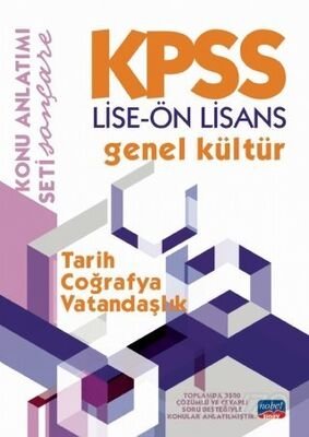 KPSS Lise-Ön Lisans Genel Kültür Konu Anlatımı / Tarih - Coğrafya - Vatandaşlık - 1