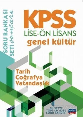 KPSS Lise-Ön Lisans Genel Kültür Soru Bankası / Tarih - Coğrafya - Vatandaşlık - 1