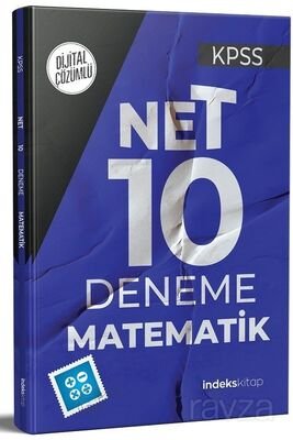 KPSS Matematik Net 10 Deneme Dijital Çözümlü - 1