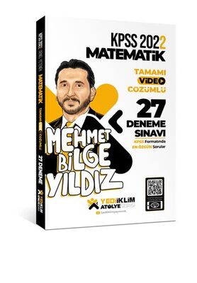 2022 KPSS Matematik Tamamı Video Çözümlü 27 Deneme Sınavı - 1