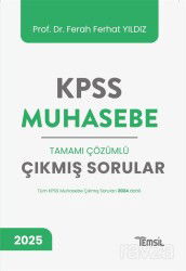 KPSS Muhasebe Tamamı Çözümlü Çıkmış Sorular - Temsil Kitap