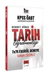 KPSS ÖABT Tarih Öğretmenliği Tamamı Çözümlü Fasikül Deneme - Yargı Yayınevi (Ankara)