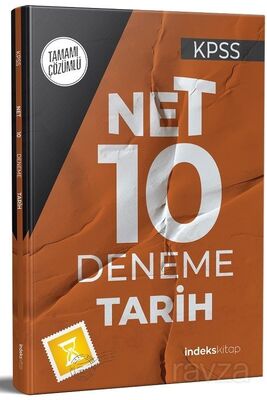 KPSS Tarih Net 10 Deneme Çözümlü - 1