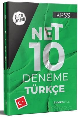 KPSS Türkçe Net 10 Deneme Dijital Çözümlü - 1