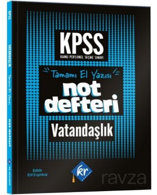 KPSS Vatandaşlık Konu Anlatımlı Not Defteri - 1