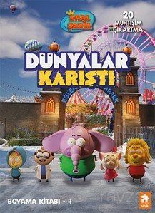 Kral Şakir Dünyalar Karıştı Boyama Kitabı 4 - 1