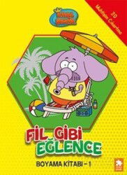 Kral Şakir Fil Gibi Eğlence Boyama Kitabı 1 - Eksik Parça Çocuk